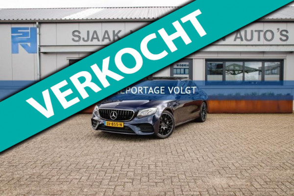 Mercedes-Benz E-Klasse 200 Business Solution AMG Plus Upgrade Edition 184pk 9G AUT NL|Widescreen|Schuifdak|Leder+Memory|LED|Camera