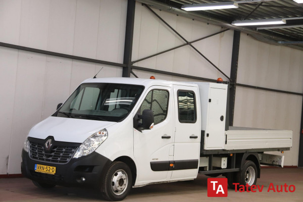 Renault Master 2.3 dCi DC DUBBEL CABINE OPEN LAADBAK