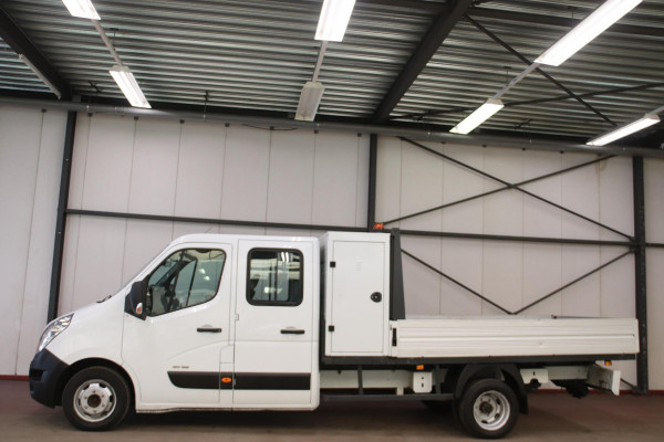 Renault Master 2.3 dCi DC DUBBEL CABINE OPEN LAADBAK