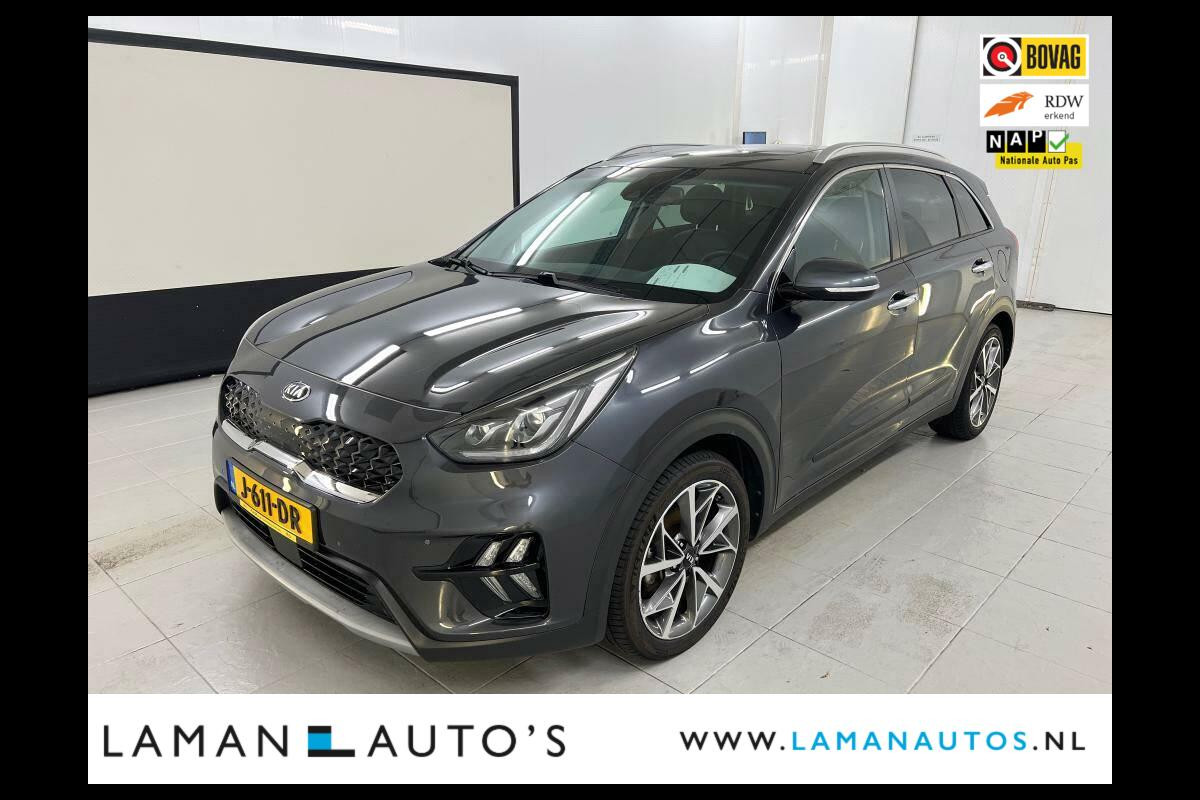 Kia Niro 1.6 GDi 141pk Hybrid ExecutiveLine Aut. | Open dak Leder CarPlay JBL ECC Nav ACC 18" LMV LED Camera Metallic BLIS | Hybrid Voors