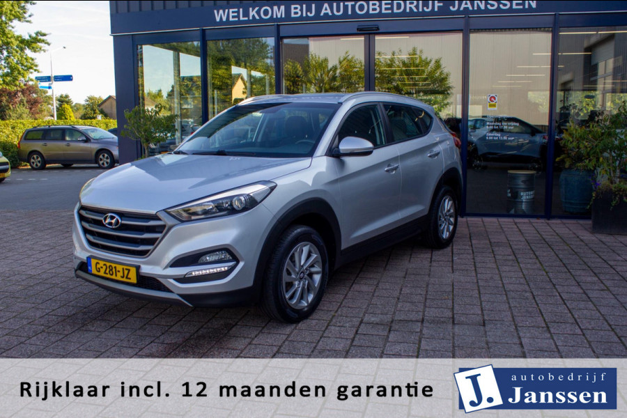 Hyundai Tucson 1.6 GDi Comfort | Prijs rijklaar incl. 12 mnd garantie | Bluetooth Camera Lmv Navi Trekhaak Stoelverwarming