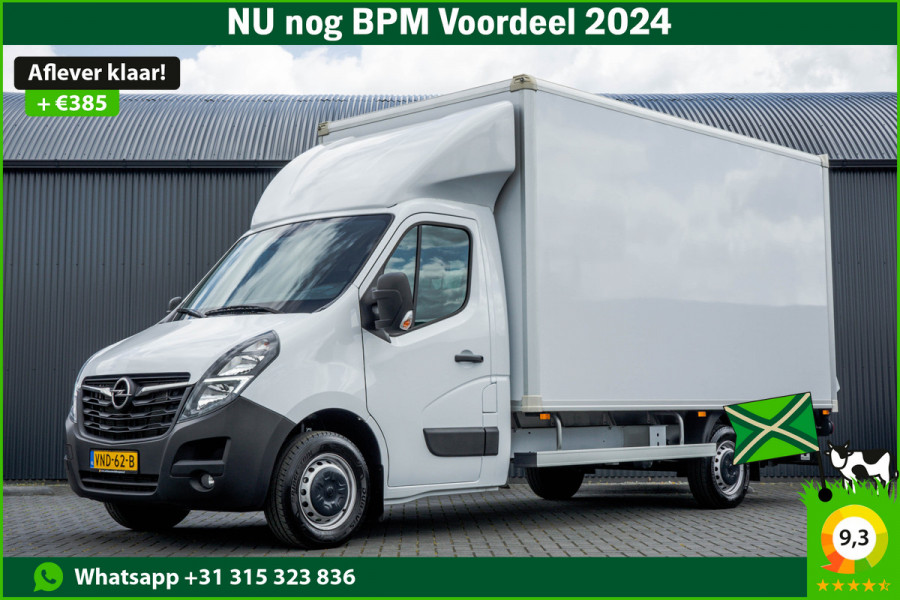 Opel Movano **2.3 CDTI BiTurbo | Bakwagen met Laadklep | Euro 6 | 146 PK | Airco | Cruise | Navigatie | MF Stuur**