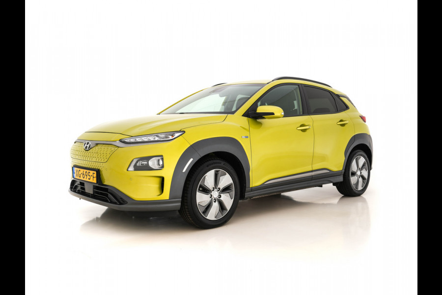 Hyundai Kona EV Premium 64 kWh (INCL-BTW) *VOLLEDER | HEAD-UP | FULL-LED | NAVI-FULLMAP | DAB | ADAPTIVE-CRUISE | KRELL-AUDIO | KEYLESS | CAMERA | BLIND-SPOT | LANE-ASSIST | VIRTUAL-COCKPIT | COMFORT-SEATS | 17"ALU*