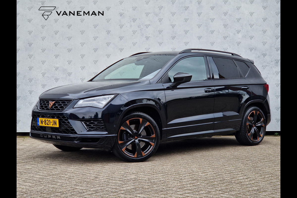 CUPRA Ateca 2.0 TSI 4DRIVE Automaat | 360 Camera | Navi | 19” Velgen | Apple CarPlay/Android Auto | Clima | Key-Less | Leder/Alcantara | PDC | Cruise | LED |