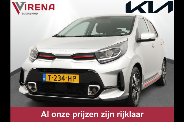 Kia Picanto 1.0 DPi GT-Line - Leder - Climate Control - Navigatie - Cruise Control - Keyless Entry - Fabrieksgarantie Tot 2030