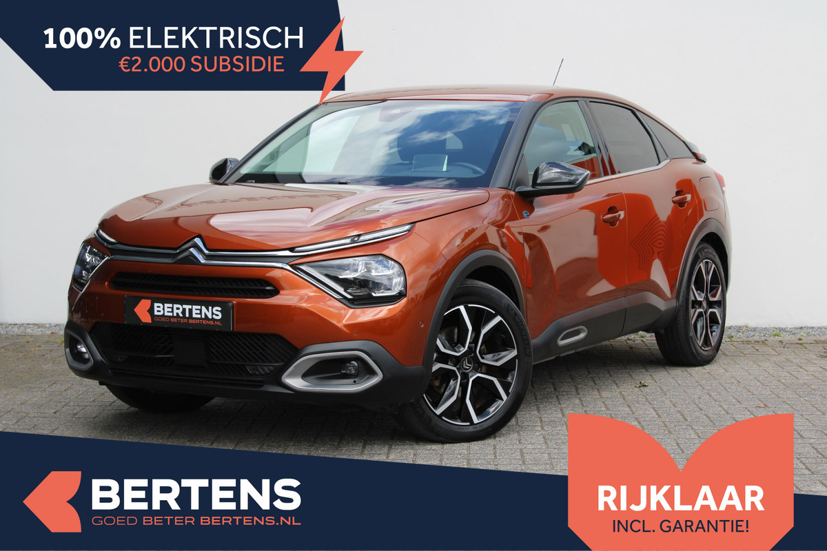 Citroën Ë-C4 Shine 50 kWh 3-fase | SEPP subsidie | Prijs is rijklaar