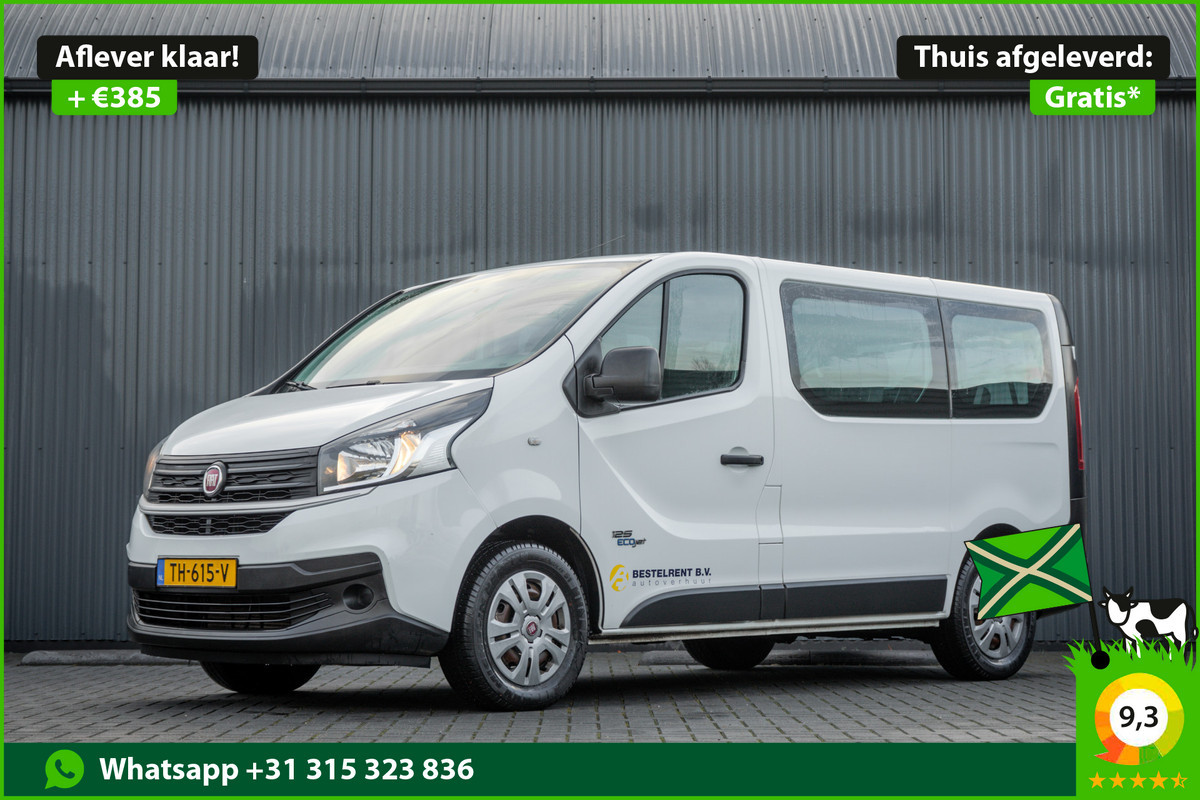 Fiat Talento 1.6 MJ EcoJet L1H1 | Euro 6 | 9-Pers | Incl. BTW&BPM | 126 PK | Cruise | Airco