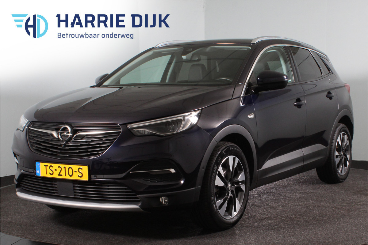 Opel Grandland X 1.2 Turbo 130 PK Innovation (Orig. NL) | Cruise | Stoel-+ Stuurverw. + Ventilatie | Achterbankverw. | Camera | PDC | NAV + App. Connect | Auto. Airco | Afn. Trekhaak | LM 18"|