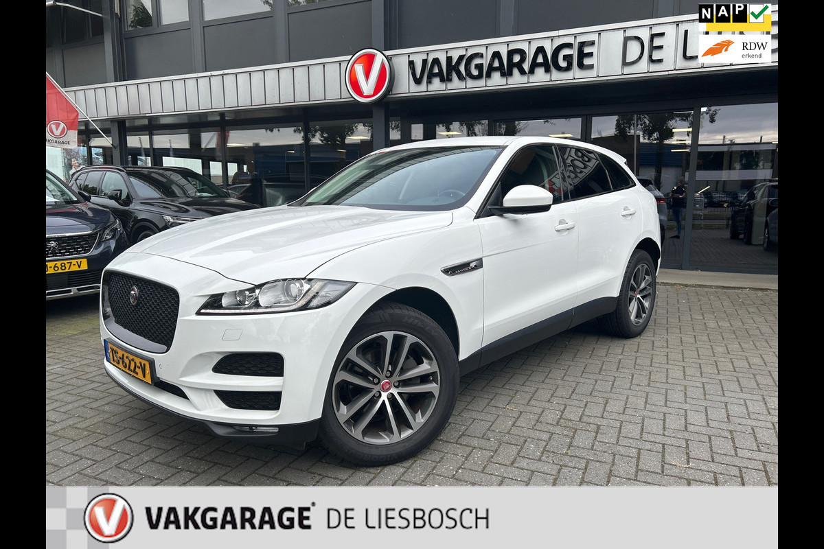 Jaguar F-Pace 2.0 Prestige AWD 25t,leer navi,camera,leer,boeken