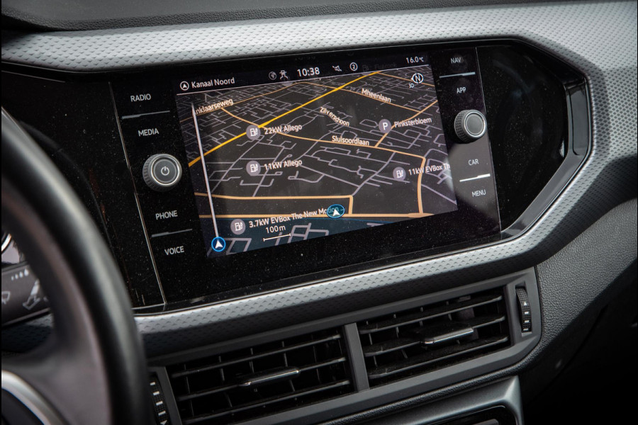 Volkswagen T-Cross Carplay Navi Stoelverw. DAB+ Adaptief Cruise Virtual Dash