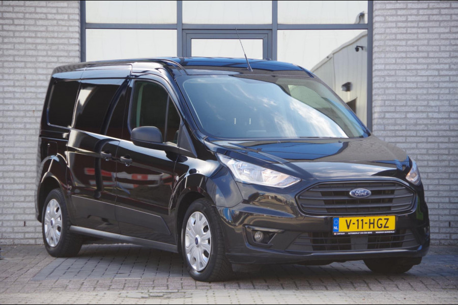 Ford Transit Connect 1.5 EcoBlue L2 3-ZITS, 120PK AUT. CAMERA, NAVI, CRUISE, AIRCO, STOELVERWARMING, PARKEERSENSOREN,APPLE CARPLAY