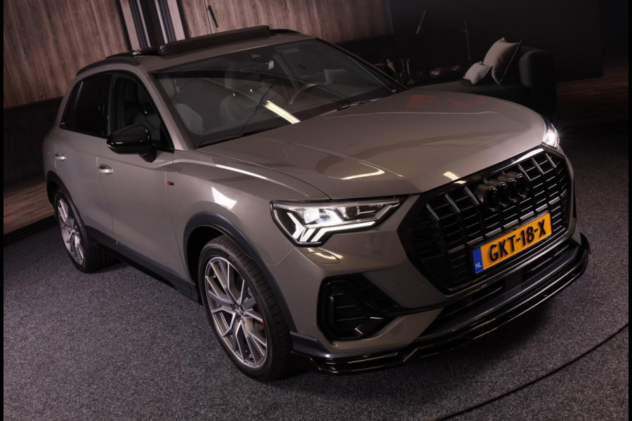 Audi Q3 35 TFSI Edition One / AUT / ACC / Virtual Cockpit / Lane Assist / Dode Hoek / Leder / Navi / Ecc / Led / Open Panoramadak