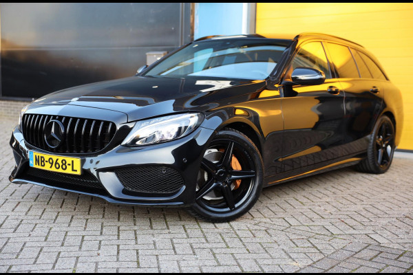 Mercedes-Benz C-Klasse Estate 180 AMG Sport Edition / AUT / Leder / Navi / Cruise Control / Elek Stoelen / Led / Pdc / Allu Velgen