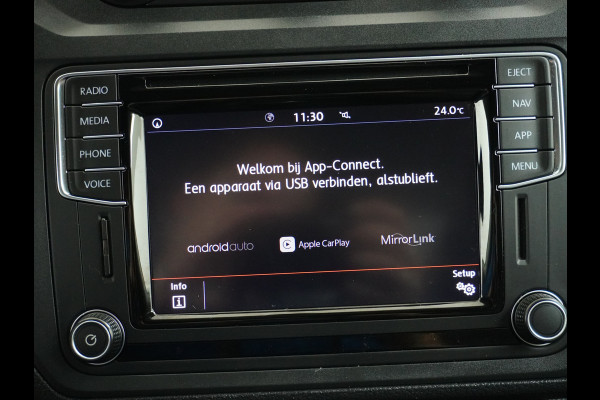 Volkswagen Caddy Euro 6 2.0TDI L1H1 Apple Carplay - Android Auto Airco Trekhaak Cruise-Control DAB PDC Schuifdeur-R. Elektr.Ramen+Spiegels+Verwar Euro 6 Executive Plus pakket