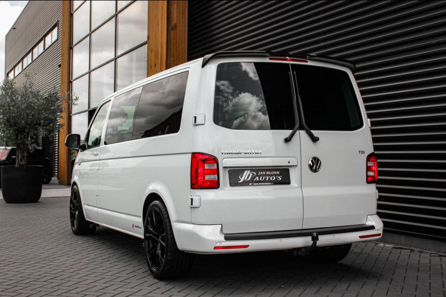 Volkswagen Transporter 2.0 TDI L2H1 DC 204PK JB-EDTION / LEDEREN BEKLEDING / TREKHAAK / APPLE CARPLAY / AIRCO / NIEUWSTAAT / FULL