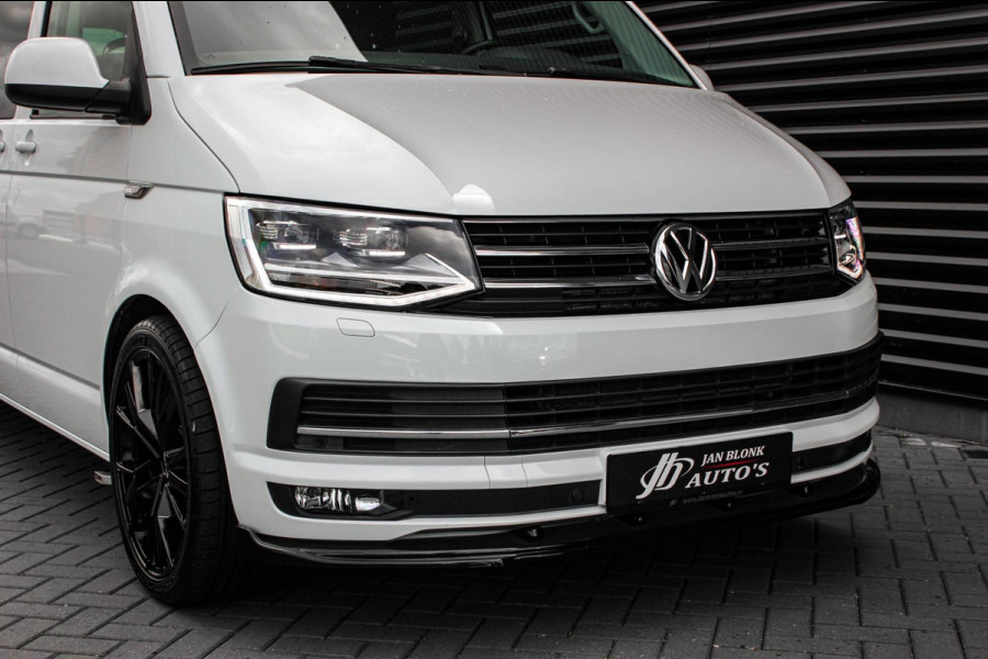 Volkswagen Transporter 2.0 TDI L2H1 DC 204PK JB-EDTION / LEDEREN BEKLEDING / TREKHAAK / APPLE CARPLAY / AIRCO / NIEUWSTAAT / FULL