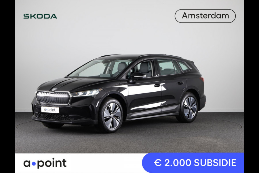 Škoda ENYAQ iV 60 58 kWh 180 pk | € 2.000,- aanschafsubsidie | Navigatie | Achteruitrijcamera | Parkeersensoren | Cruise control | Autom. airco |