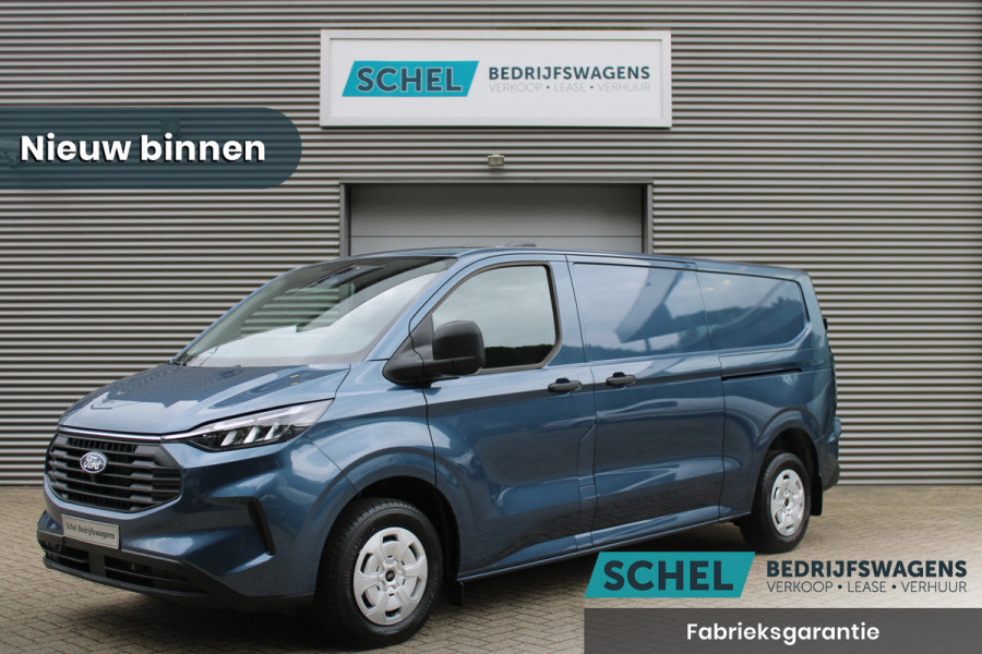 Ford Transit Custom 320 2.0 TDCI L2H1 Trend 136pk - 2x Schuifdeur - Carplay - Android - Camera - Stoelverwarming - 70l tank - Rijklaar