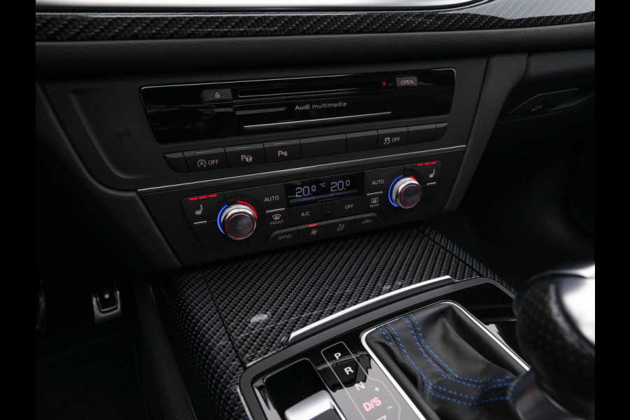 Audi RS6 4.0 TFSI Quattro Perfomance *NL-AUTO* *PANO | LEDER-MICROFIBRE | HEAD-UP | KEYLESS | BANG/OLUFSEN-SURROUND | FULL-LED | SURROUND-VIEW | DAB | MEMORY-PACK | AMBIENT-LIGHT | SPORT-SEATS | 21"ALU*