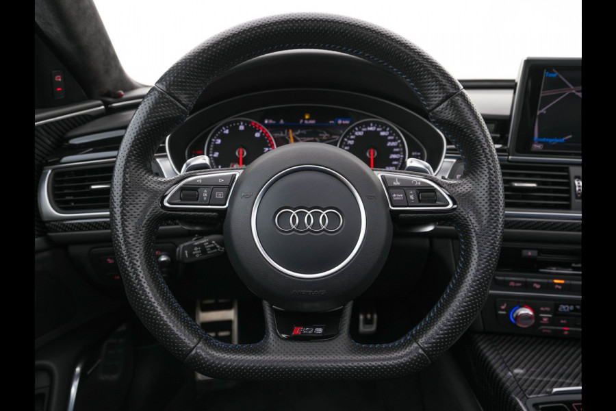 Audi RS6 4.0 TFSI Quattro Perfomance *NL-AUTO* *PANO | LEDER-MICROFIBRE | HEAD-UP | KEYLESS | BANG/OLUFSEN-SURROUND | FULL-LED | SURROUND-VIEW | DAB | MEMORY-PACK | AMBIENT-LIGHT | SPORT-SEATS | 21"ALU*