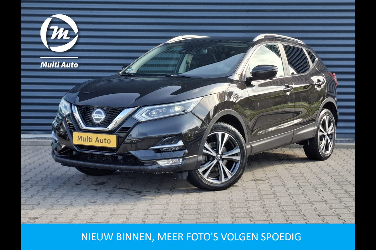 Nissan QASHQAI 1.3 DIG-T N-Connecta 159pk | Panodak | Adaptive Cruise | Navigatie | 360 Camera | Apple Carplay | Camera | Stoelverwarming |