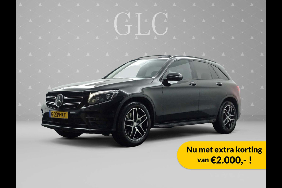 Mercedes-Benz GLC 250 d 4MATIC AMG Night Edition 9G Aut- Pano I Leer I Burmester I Rijassistentiepakket I Sidebars