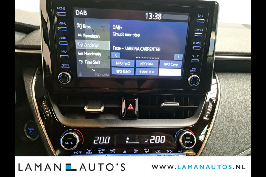 Toyota Corolla Touring Sports 1.8 Hybrid 122pk Business Intro | CarPlay ECC HUD Navi LED 17" LMV Metallic ACC | Hybrid Voorschoten