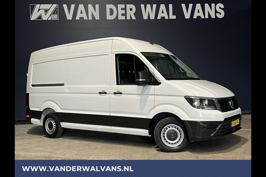 Volkswagen Crafter 2.0 TDI 141pk L3H3 L2H2 Euro6 Airco | Navigatie | 3000kg Trekhaak | Apple Carplay Android Auto, Cruisecontrol, Parkeersensoren, Bijrijdersbank