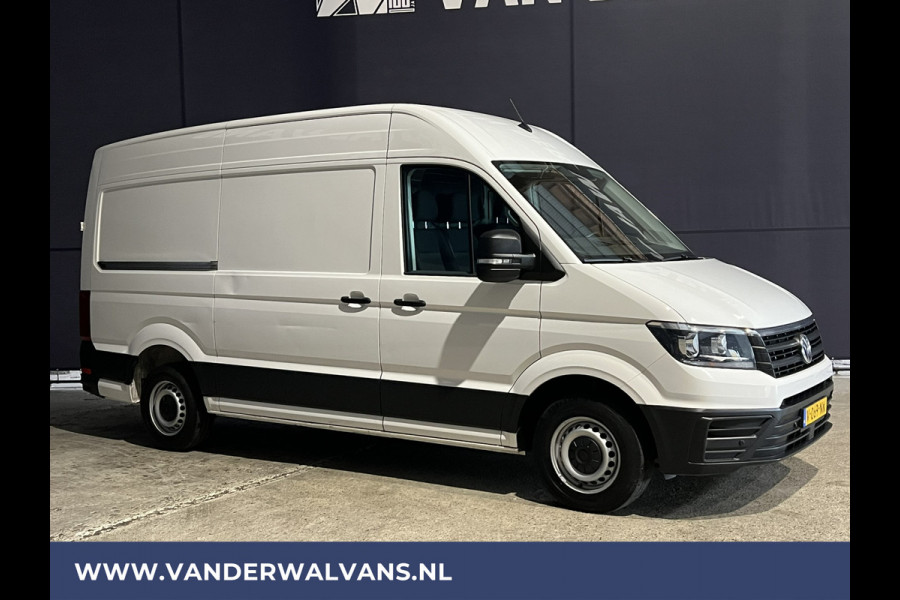 Volkswagen Crafter 2.0 TDI 141pk L3H3 L2H2 Euro6 Airco | Navigatie | 3000kg Trekhaak | Apple Carplay Android Auto, Cruisecontrol, Parkeersensoren, Bijrijdersbank