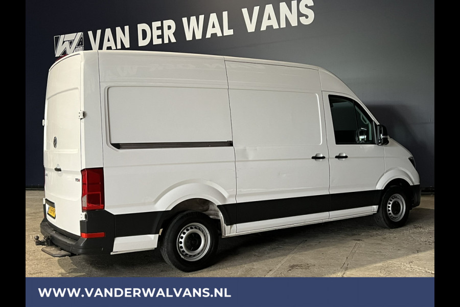 Volkswagen Crafter 2.0 TDI 141pk L3H3 L2H2 Euro6 Airco | Navigatie | 3000kg Trekhaak | Apple Carplay Android Auto, Cruisecontrol, Parkeersensoren, Bijrijdersbank