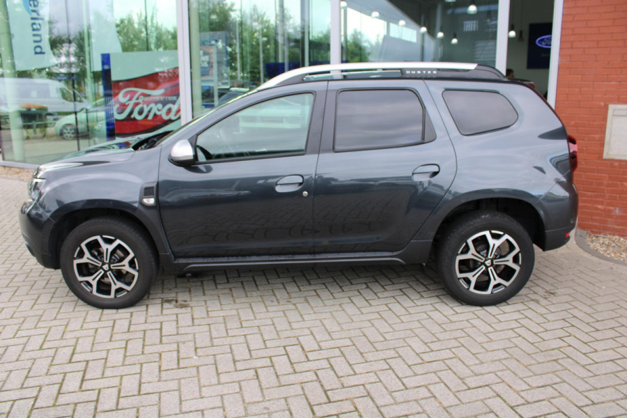 Dacia Duster 1.6 SCe 115 PK Prestige LPG | Trekhaak | Climate Control | Navigatie | Camera | Cruise Control | DAB | Lichtmetalen Velgen | Privacy Glass | Dealeronderhouden