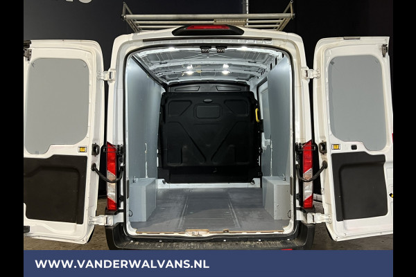 Ford Transit 2.0 TDCI 131pk L2H2 Euro6 Airco | Trekhaak | Imperiaal | Cruisecontrol LED, Trap, Parkeersensoren, Bijrijdersbank