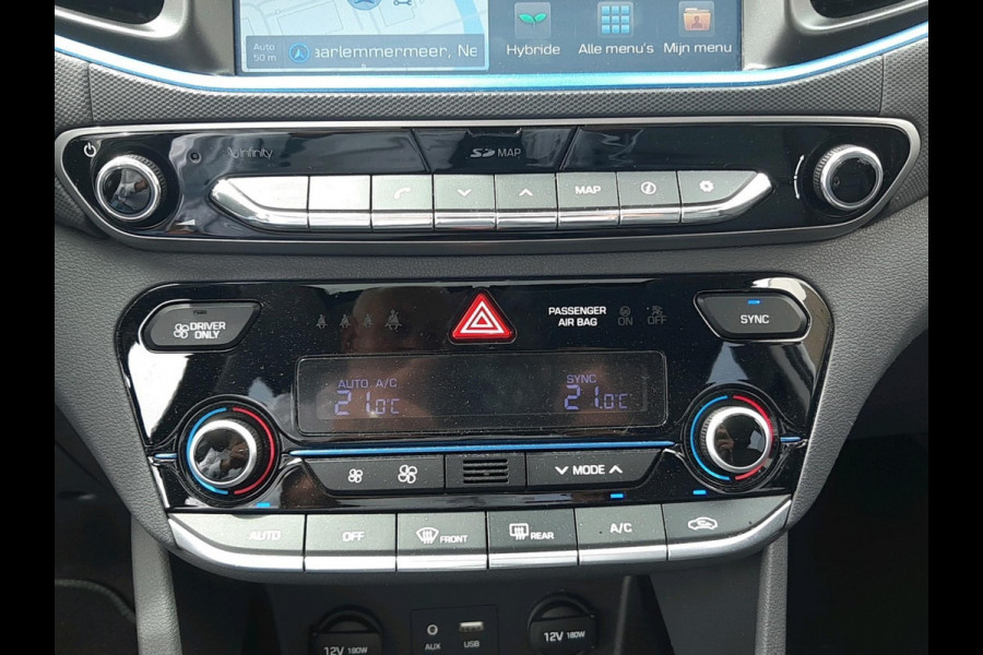 Hyundai IONIQ 1.6 GDi First Edition | schuifdak | leder | blind-spot | bi-xenon | navigatie | stoelverwarming