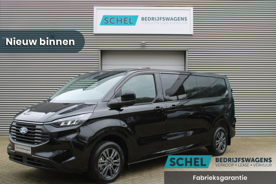 Ford Transit Custom 320 2.0 TDCI L2H1 Limited 170pk - 2x Schuifdeur - Adaptive Cruise - Blind spot - Navigatie - Camera - Draadloos laden - Rijklaar