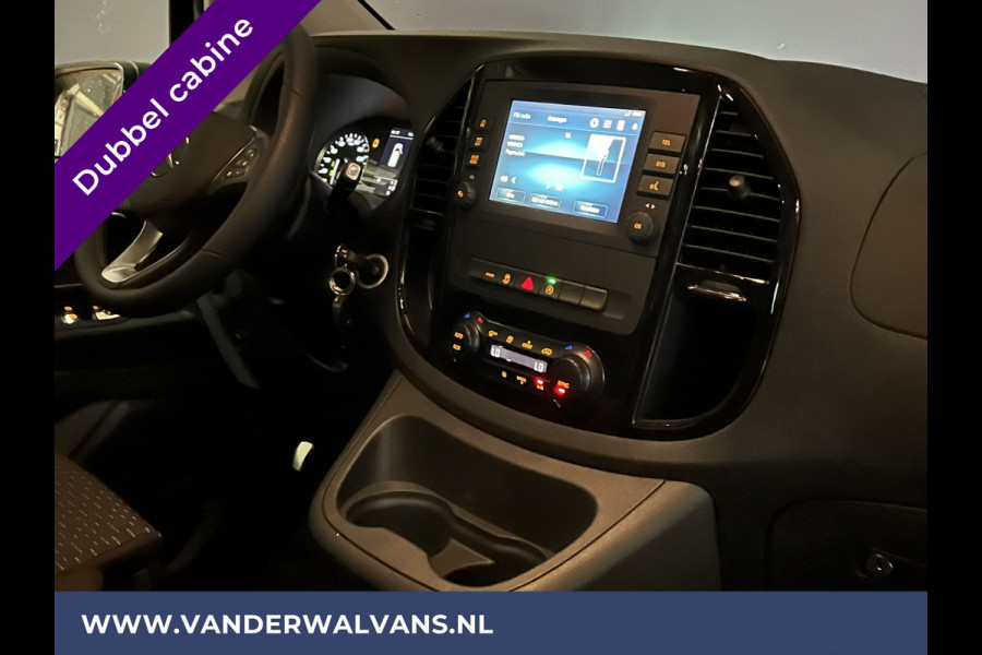 Mercedes-Benz Vito 116 CDI 163pk Automaat L2H1 Dubbele Cabine Euro6 Fabrieksgarantie Airco | 5-Zits Cruisecontrol, Parkeersensoren V+A, LMV, LED, Apple Carplay & Android Auto, Trekhaak, Camera