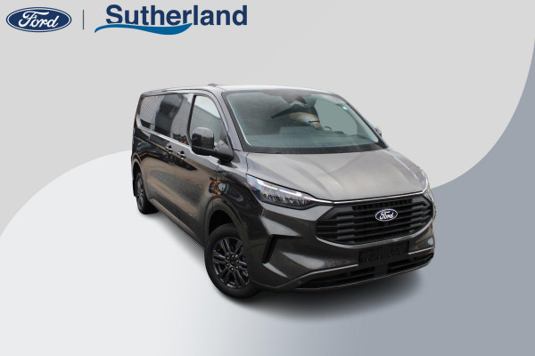 Ford Transit Custom 320 2.0 TDCI L2H1 Limited 170pk Automaat! | 5 jaar garantie |  17 inch velgen | Dubbele schuifdeur | Draadloos opladen | Reservewiel |  70L brandstoftank