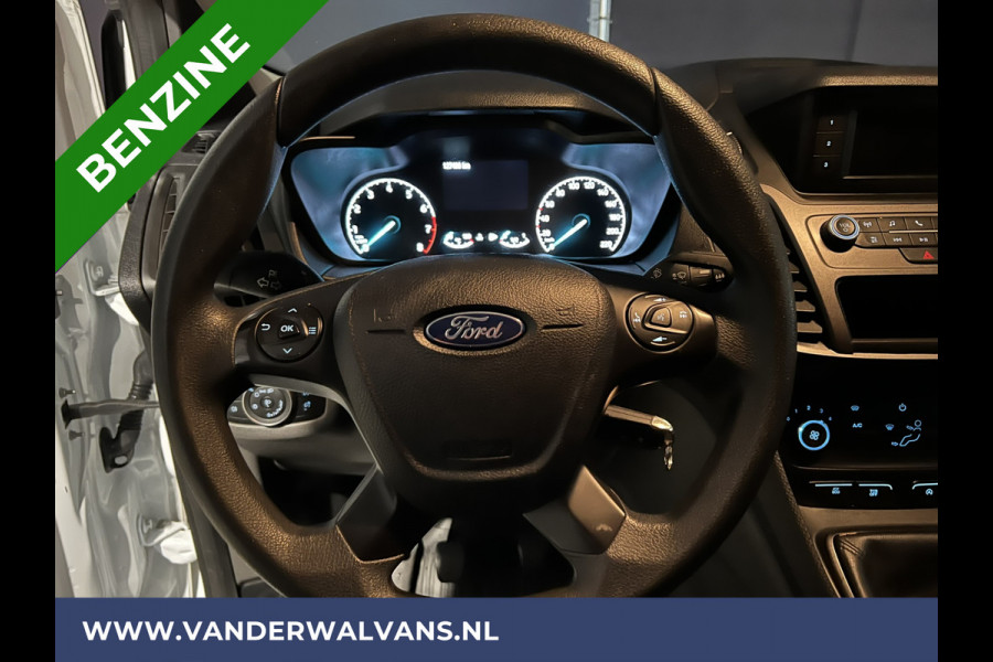 Ford Transit Connect 1.0 EcoBlue 101pk L1H1 BENZINE motor Euro6 Airco | Parkeersensoren | 3 Zits Bluetooth-telefoonvoorbereiding, verwarmde voorruit