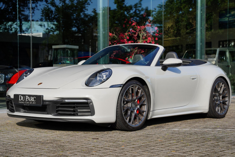 Porsche 911 992 Cabriolet 3.0 Carrera 4 S Krijtgrijs Sportuitlaat Bose