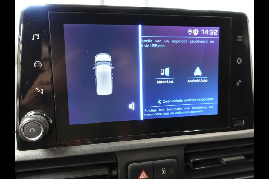 Peugeot Partner 1.5 BlueHDI Premium Navigatie Apple Carplay/Android Auto Parkeersensoren achter Airco Trekhaak Cruise Control