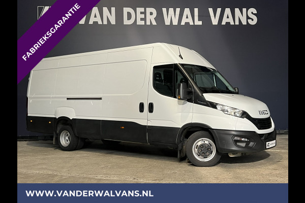 Iveco Daily 35C16V 157pk Automaat 3500kg Trekvermogen Dubbel lucht L3H2 Euro6 Fabrieksgarantie Airco | Bijrijdersbank, bluetooth telefoonvoorbereiding.