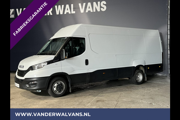 Iveco Daily 35C16V 157pk Automaat 3500kg Trekvermogen Dubbel lucht L3H2 Euro6 Fabrieksgarantie Airco | Bijrijdersbank, bluetooth telefoonvoorbereiding.