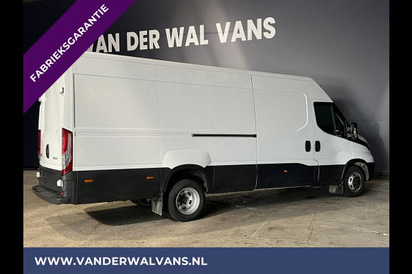 Iveco Daily 35C16V 157pk Automaat 3500kg Trekvermogen Dubbel lucht L3H2 Euro6 Fabrieksgarantie Airco | Bijrijdersbank, bluetooth telefoonvoorbereiding.