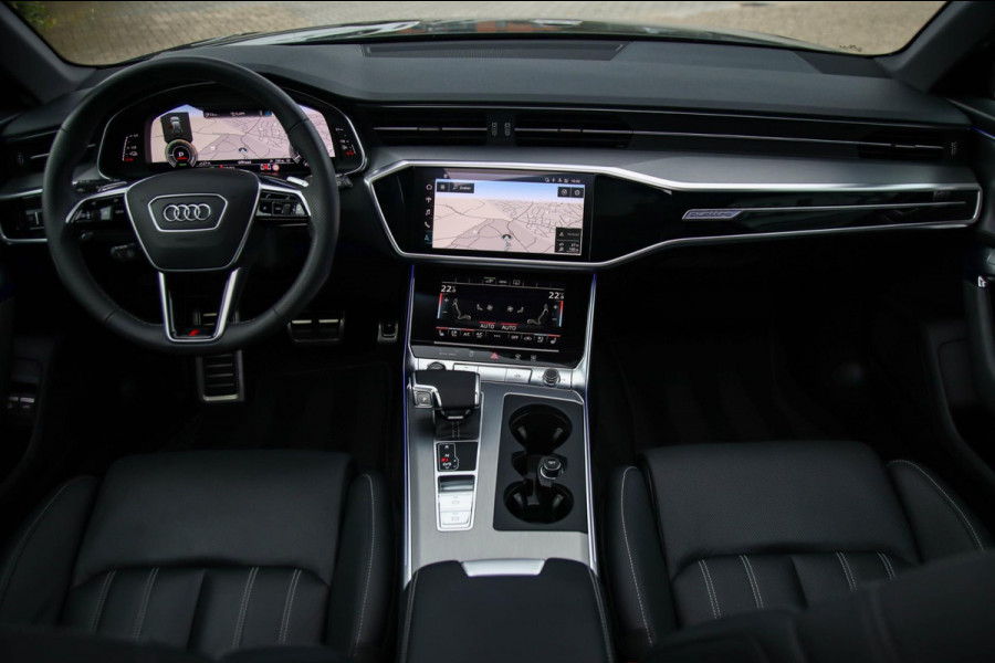 Audi A6 Avant 55 TFSI e Quattro Competition S line Edition 367pk Automaat|Panoramadak|Virtual Cockpit|Leder+Memory|HD Matrix|Black