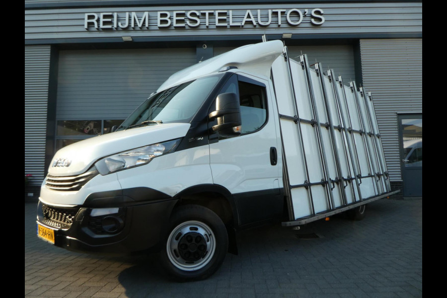 Iveco Daily 35C16 2.3 158Pk, Automaat, Euro-6, Glasresteel , Glaswagen , Glasauto.