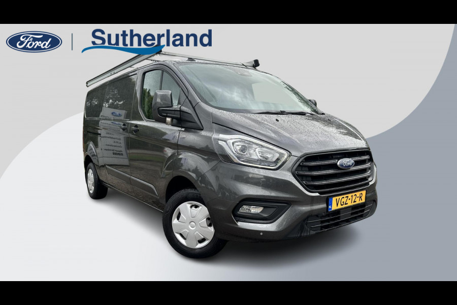 Ford Transit Custom 300 2.0 TDCI L2H1 Trend 130pk SCI Imperiaal | Trekhaak | Navigatie | Voorruit verwarming | Houten laadvloer