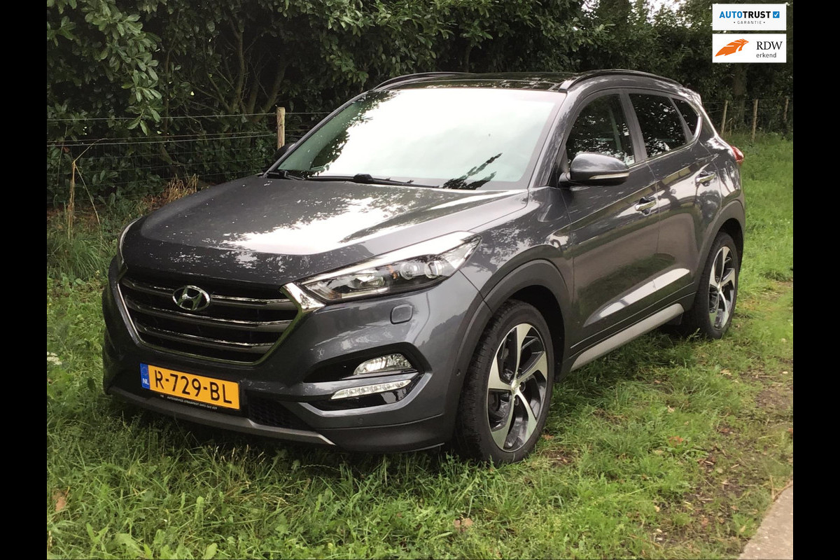 Hyundai Tucson 1.6 T-GDi Premium 4WD 177pk, AUTOMAAT/Leder/panorama