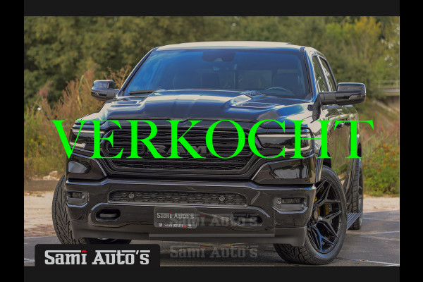 Dodge Ram 1500 5.7 V8 402PK | LIMITED NIGHT | VIRTUAL | 2024 | LPG | XB9 | HUD ADG | SER LUCHTVERING | MEEST VOLLE UITVOERING | 5.7 V8 HEMI 402PK | CREW CAB | DUBBELE CABINE | DC | 5 PERSOONS | GRIJSKENTEKEN BEDRIJFS AUTO | VOORRAAD NUMMER 2141 - 4148 | TOP DEAL !! MEEST LUXE SPORT UITVOERING !