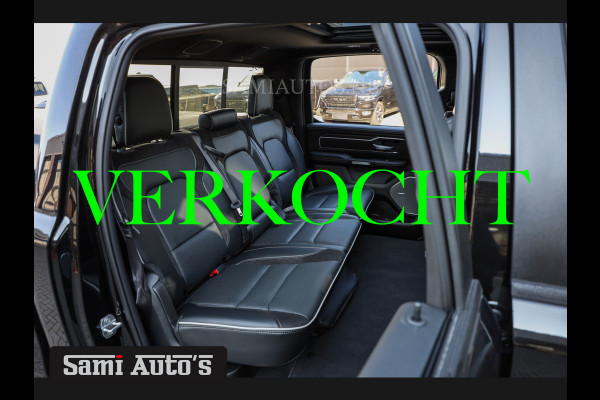 Dodge Ram 2025 LARAMIE NIGHT PREMIUM | BOM VOL + 14.4 INCH SCHERM BOM VOL | LUCHTVERING | HUD | HURRICAN 420PK 636 Nm TWIN TURBO | PRIJS M DUBBELE CABINE | PICK UP | 5 PERSOONS | DC | GRIJSKENTEKEN | VOORRAAD NR 2199 - 4973