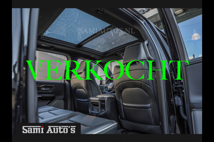 Dodge Ram 2025 LARAMIE NIGHT PREMIUM | BOM VOL + 14.4 INCH SCHERM BOM VOL | LUCHTVERING | HUD | HURRICAN 420PK 636 Nm TWIN TURBO | PRIJS M DUBBELE CABINE | PICK UP | 5 PERSOONS | DC | GRIJSKENTEKEN | VOORRAAD NR 2199 - 4973