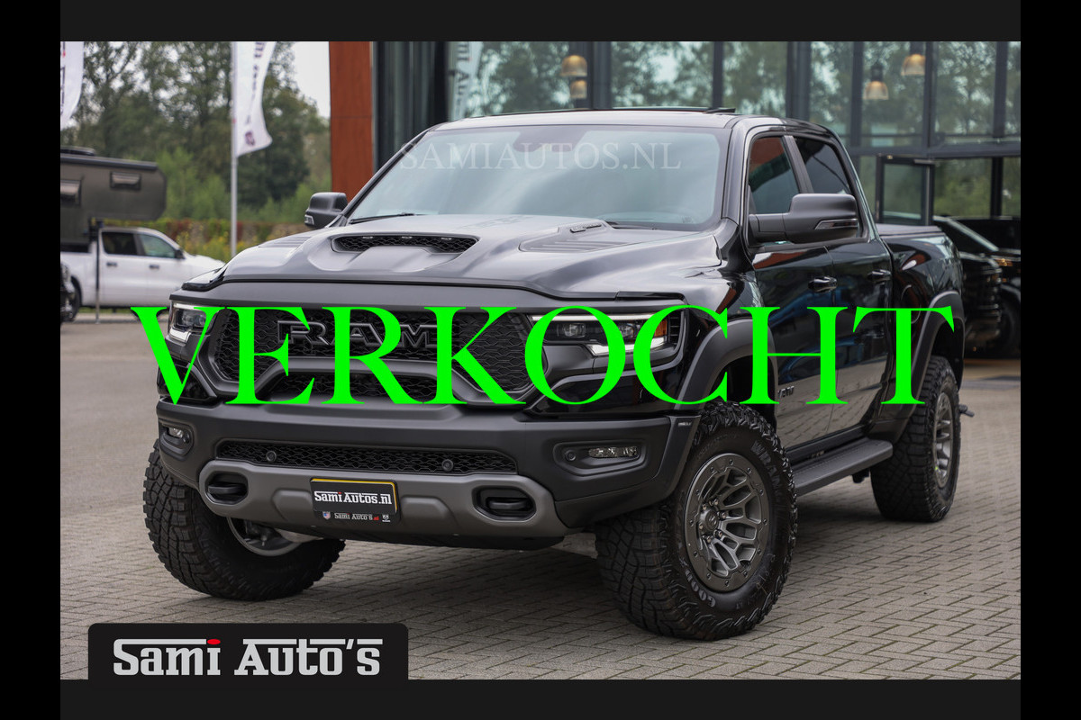 Dodge Ram 1500 TRX | FINAL EDITION | 6.2 V8 712PK HELLCAT | ALL-IN PRIJS | BOM VOL | CARBON | CREW CAB | GRIJSKENTEKEN | 5 PERSOONS | DC | DUBBELE CABINE | VOORRAAD NR 2120 - 4416